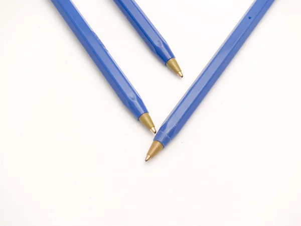 Синій ручка — стокове фото