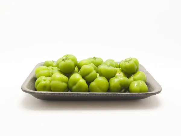 Baby green peppers — Stock Photo, Image