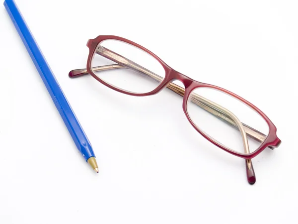 Pera a brýle — Stock fotografie