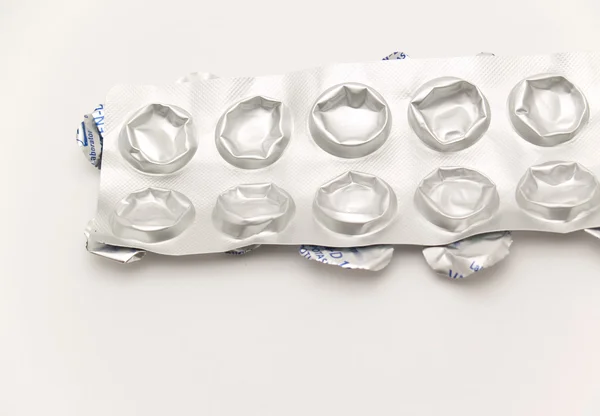 İlaç sanayiine yönelik blister paketi — Stok fotoğraf