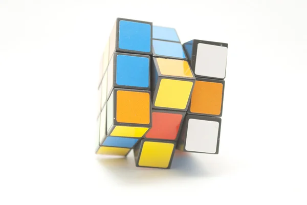 マルチカラー キューブ パズル — ストック写真