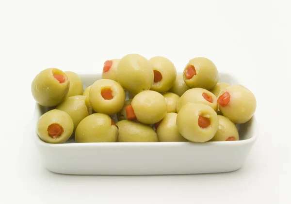 Plněné olivy — Stock fotografie