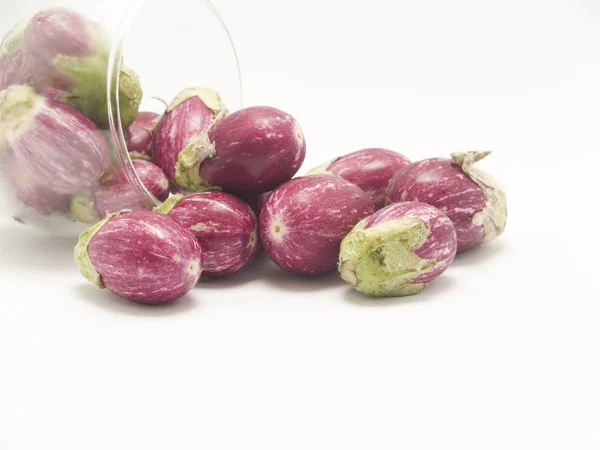 Baby eggplants — Stock Photo, Image