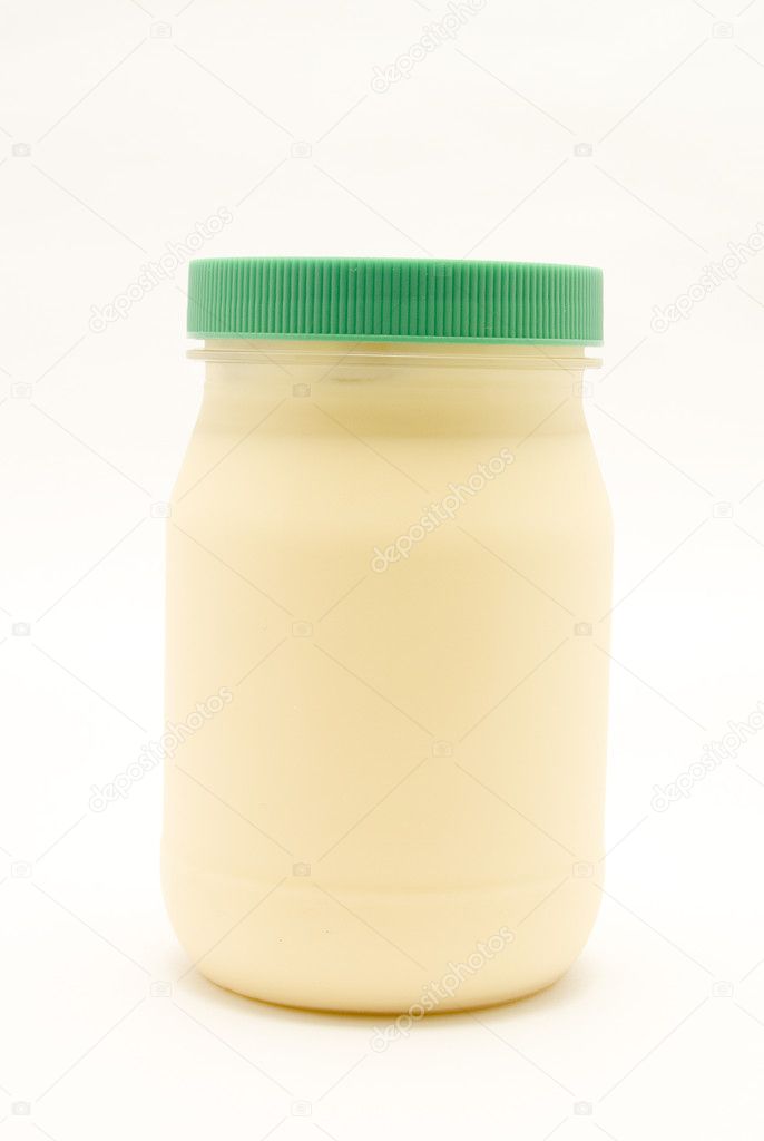 Jar of mayonnaise