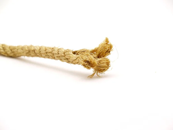 End of rope — Stock Photo, Image