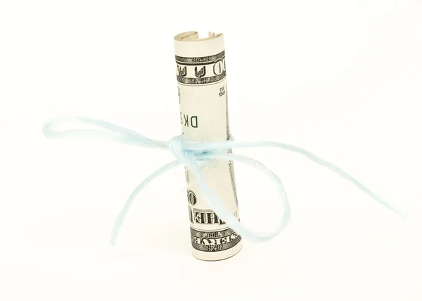 Dollars tied — Stock Photo, Image