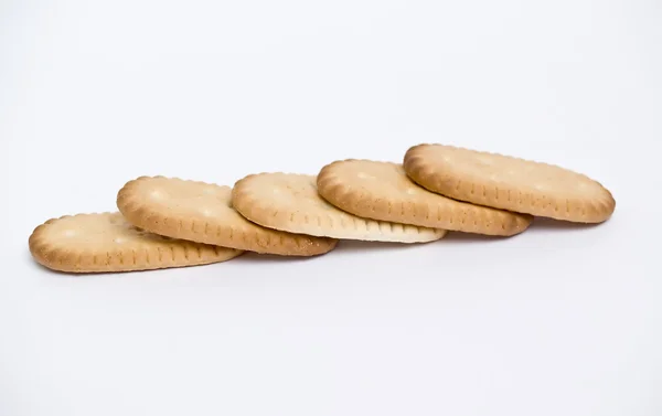 Milk biscuits — Stock Photo, Image