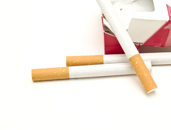 Caixa de cigarro — Fotografia de Stock