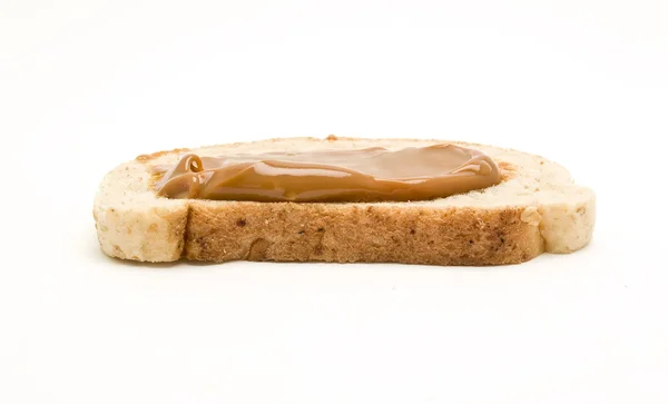 Brot mit Milchbonbons — Stockfoto