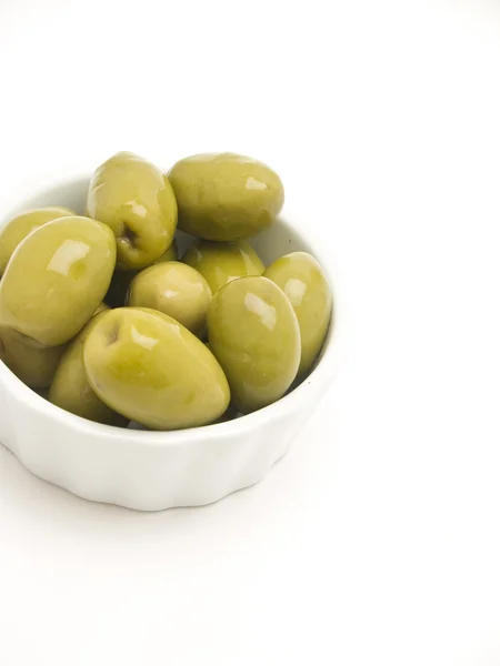 Zelené olivy — Stock fotografie