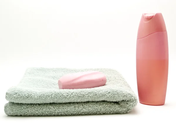 stock image Towel and soap