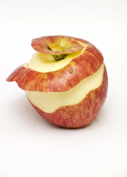 Manzana pelada — Foto de Stock