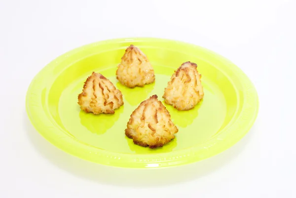 椰子饼干 — 图库照片