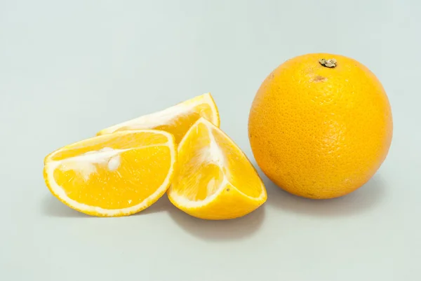 Peças de laranja — Fotografia de Stock