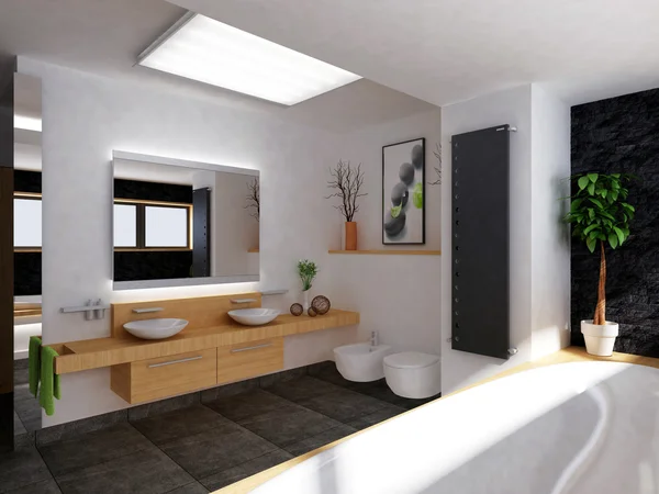 Moderne badkamer — Stockfoto