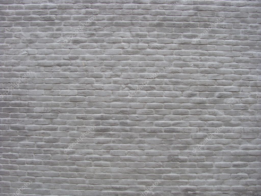 Brick wall painted white gray — Stock Photo © johnjohnson 3271424