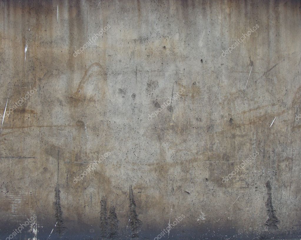 Worn very dirty gray beige factory industrial wall — Stock Photo ...