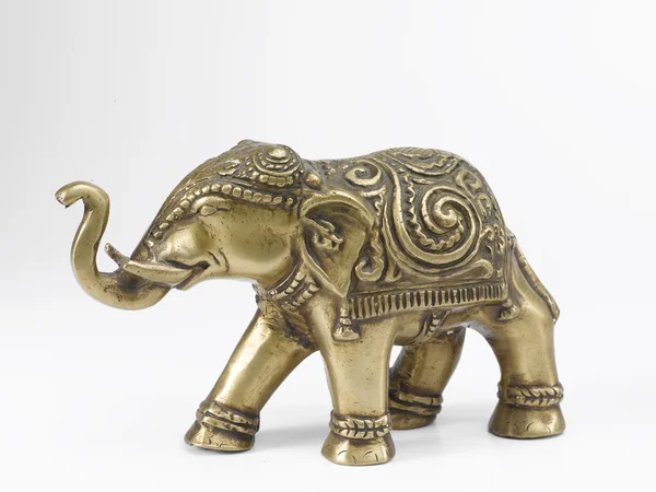 Stock image Indischer Elefant aus Bronze