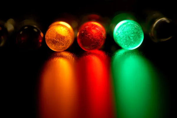Kolor diody LED — Zdjęcie stockowe