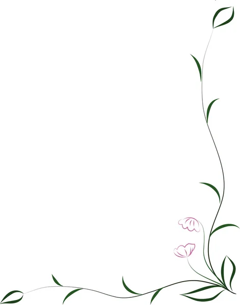 Квітка Рамкової — стоковий вектор