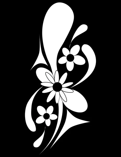 Décoration florale — Image vectorielle