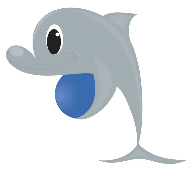 Delfín — Vector de stock