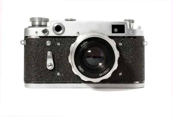 Старая аналоговая фотокамера Лицензионные Стоковые Изображения