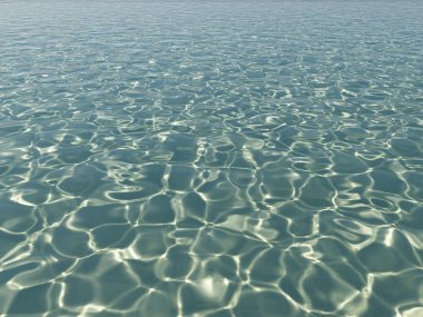 Water surface with caustic pattern clipart