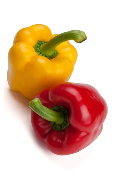 Peperoni gialli e rossi — Foto Stock