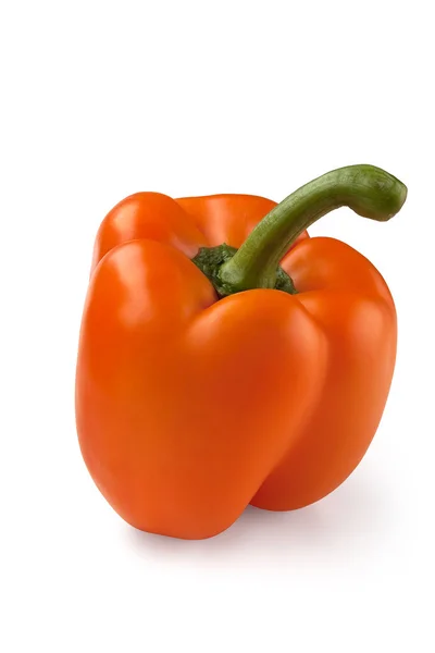 Orange och röd paprika — Stockfoto