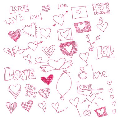 Heart symbols clipart