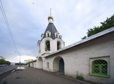 eski kilise pskov şehir merkezinde, Rusya Federasyonu