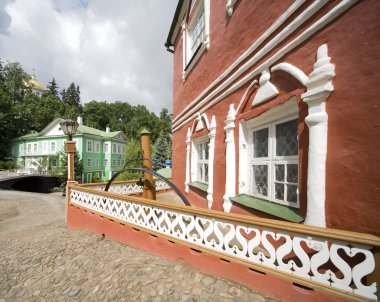 The Pskovo-Pechersky Dormition Monastery clipart
