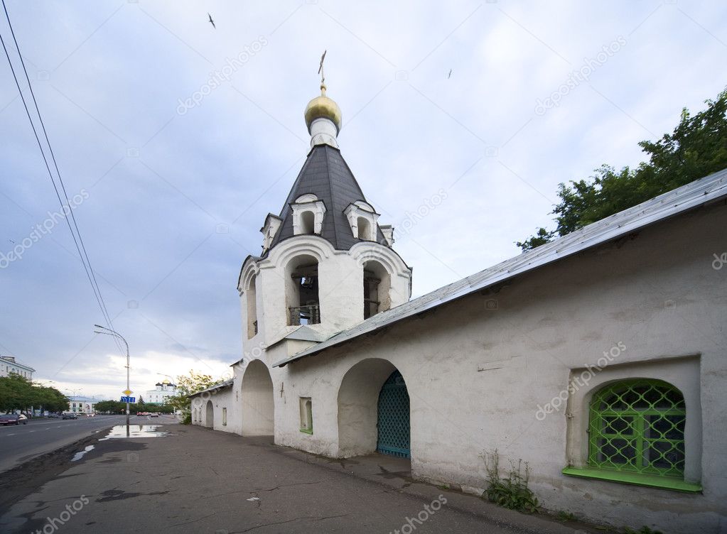 Old Church in Pskov city center, Russia