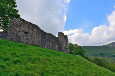 Peveril castle ruins clipart