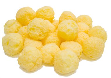 Cheese Puff Balls. clipart