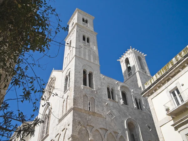 Giovinazzo katedrála. Apulie. — Stock fotografie