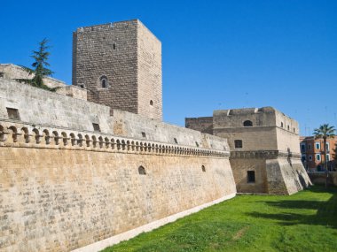 Norman-Swabian Castle of Bari. Apulia. clipart