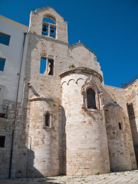 Church of Ognissanti. Trani. Apulia clipart