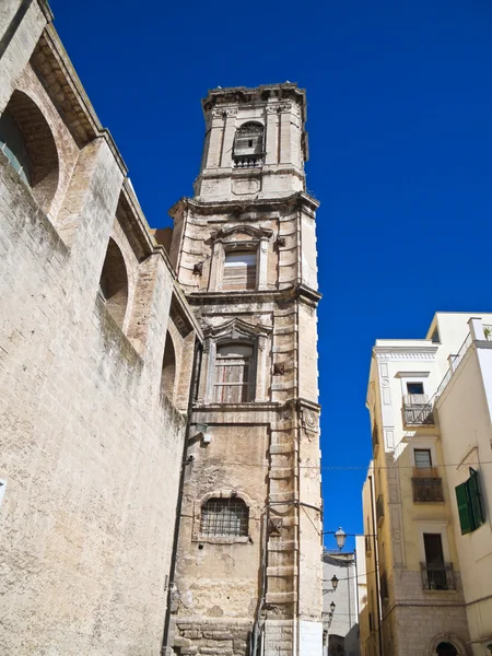Chiesa di Santa Chiara. Bari. La Puglia — Foto Stock