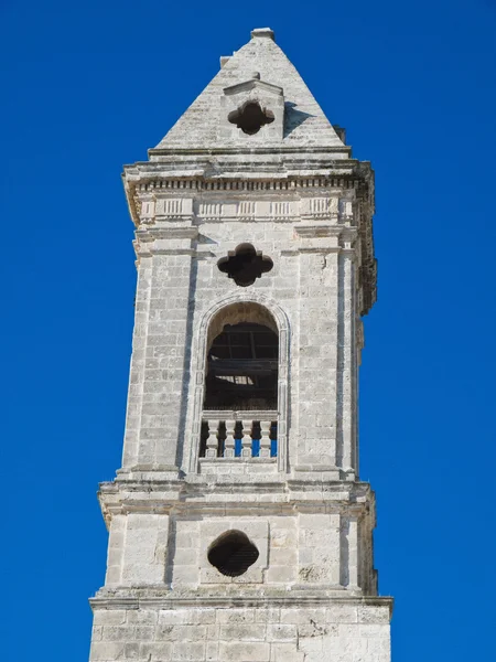 Belltower. Oldtown of Bari. Apulia. — Stock Photo, Image