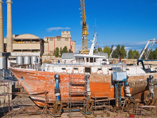 Cantiere navale . — Foto Stock