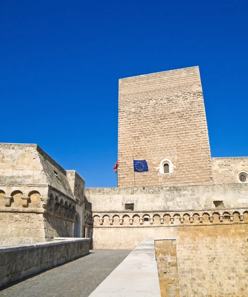 Norman-Zwabisch kasteel van bari. Apulië. — Stockfoto