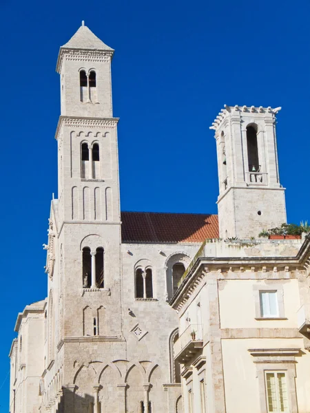 Catedral de Giovinazzo. Apúlia . — Fotografia de Stock
