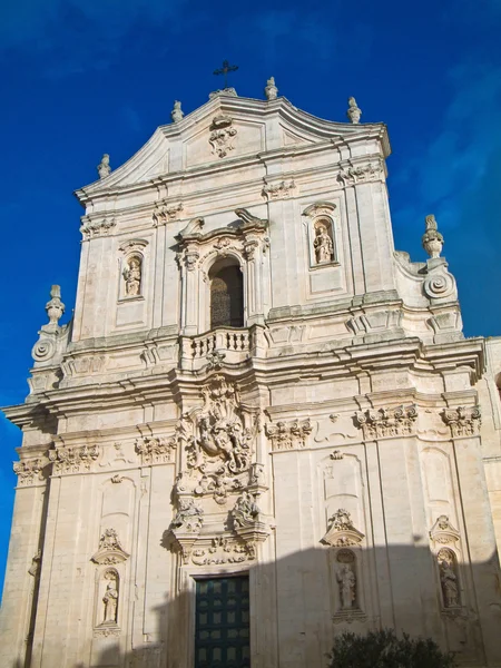 Katedralen St. martin. Martina franca. Apulien. — Stockfoto