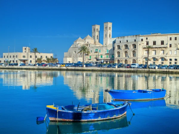 Veduta panoramica di Molfetta. La Puglia . — Foto Stock