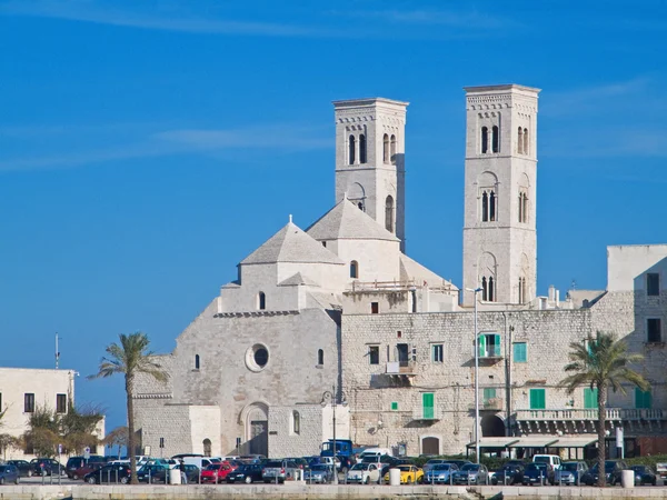 Saint corrado kathedraal in molfetta. Apulië. — Stockfoto