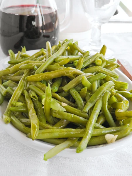 Green Beans Salad. — Stock Photo, Image