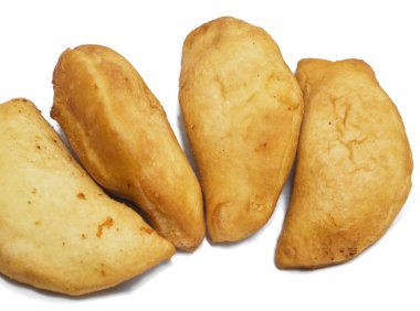 Panzerotti. İtalyan yemeği..