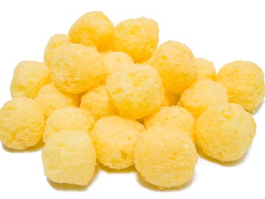 Cheese Puff Balls. clipart